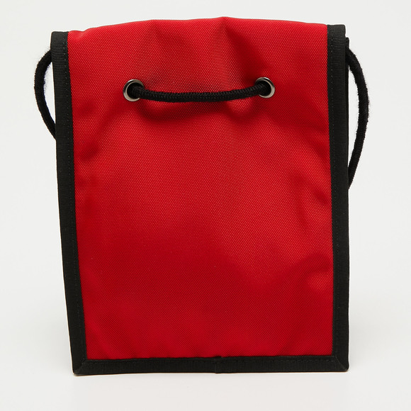 BALENCIAGA Black/Red Nylon Explorer Pouch Crossbody Bag - Picture 4 of 8